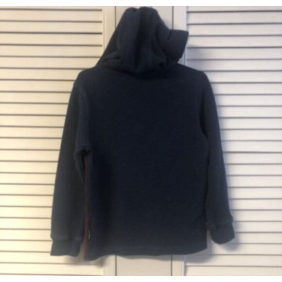 Volcom Size 4t Pullover Hooded Thermal Waffle Top - Picture 3 of 4